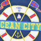 Vintage 1990s Ocean City Crewneck Sweatshirt Made In USA Men's XL from propervintagecanada