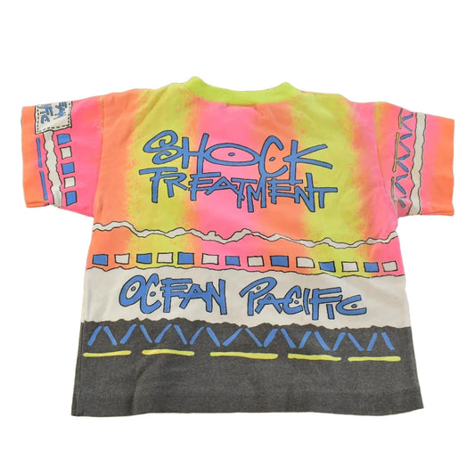 Vintage 1990s Ocean Pacific Souvenir Surfing T-Shirt Youth M from propervintagecanada