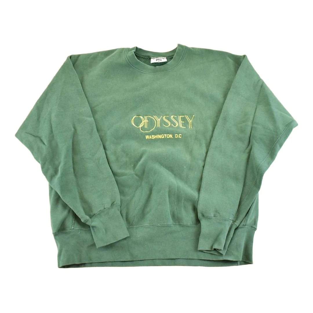 Vintage 1990s Odessy Washington DC Crossgrain Souvenir Crewneck Sweatshirt Mens L from propervintagecanada