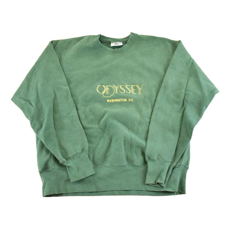 Vintage 1990s Odessy Washington DC Crossgrain Souvenir Crewneck Sweatshirt Mens L from propervintagecanada