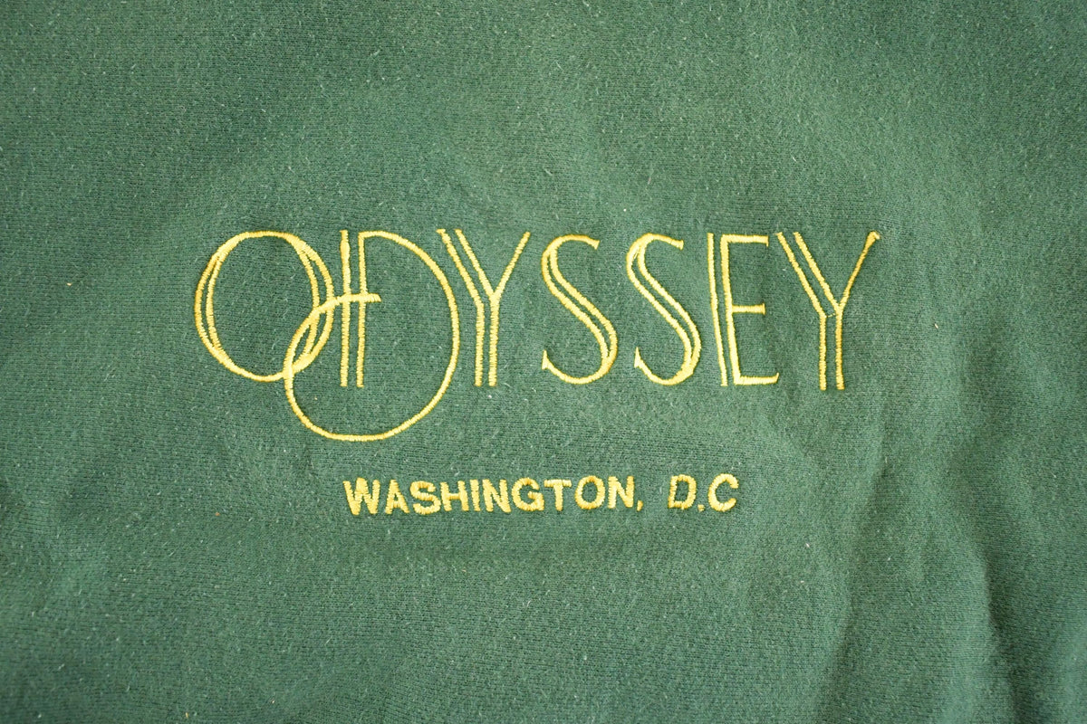 Vintage 1990s Odessy Washington DC Crossgrain Souvenir Crewneck Sweatshirt Mens L from propervintagecanada