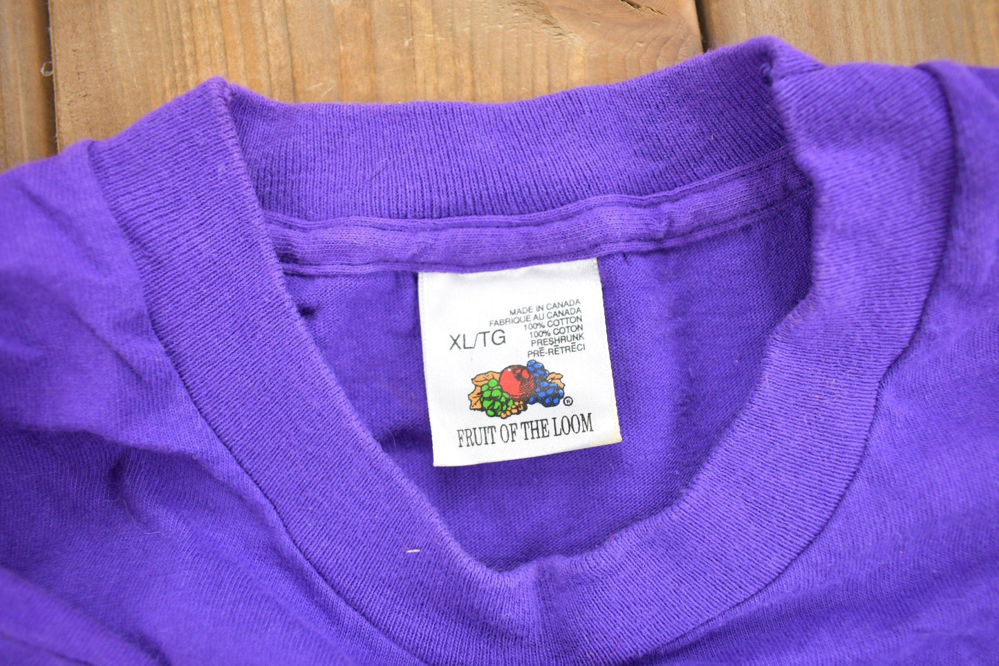 Vintage 1990s Off Campus International Agency Western Orientation Graphic T Shirt Men's XL from propervintagecanada
