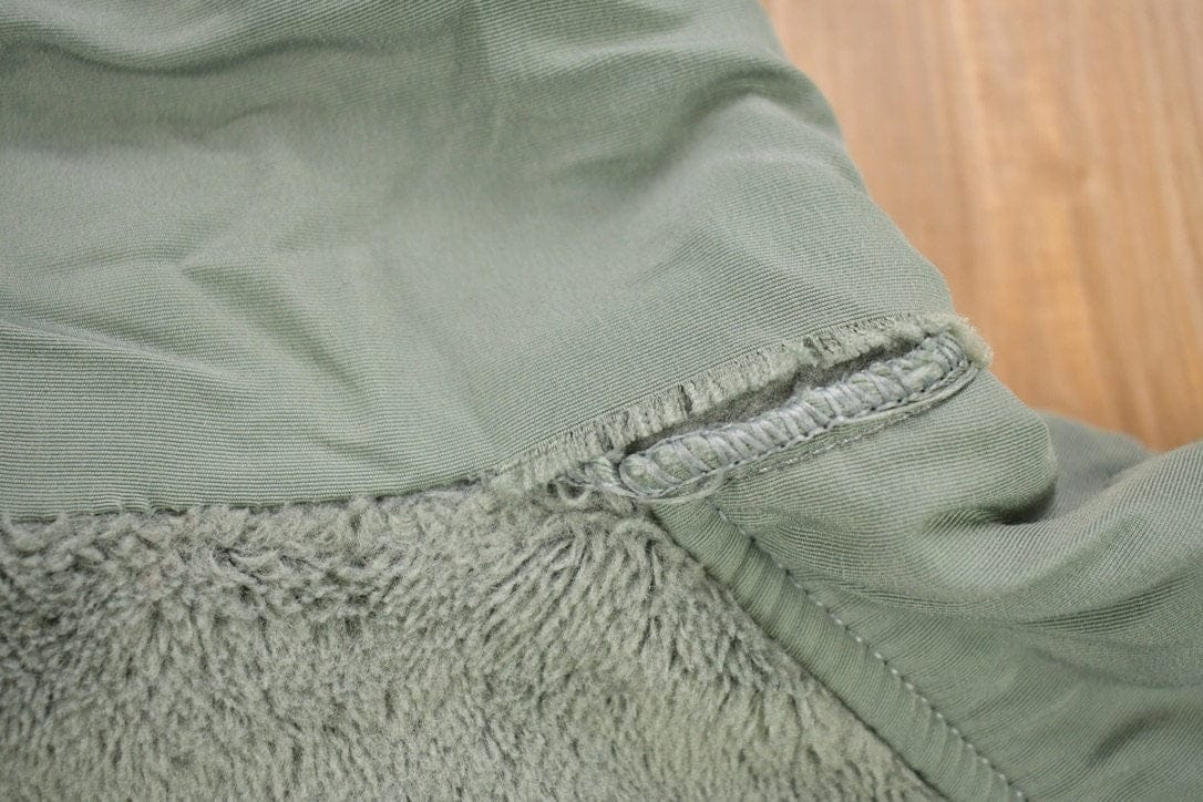 Vintage 1990s Official Army Issue Zip Up Fleece Sweater from propervintagecanada