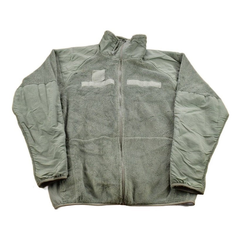 Vintage 1990s Official Army Issue Zip Up Fleece Sweater from propervintagecanada