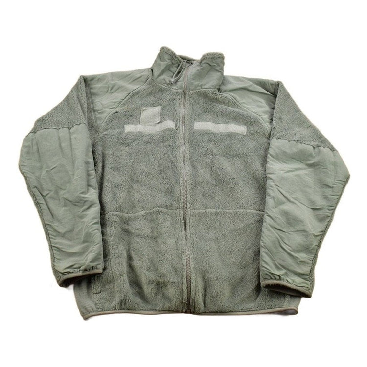 Vintage 1990s Official Army Issue Zip Up Fleece Sweater from propervintagecanada
