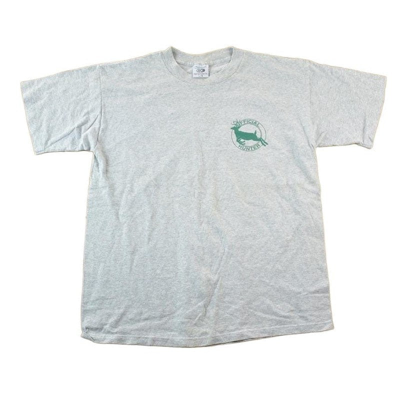 Vintage 1990s Official Hunter Graphic T-Shirt Men's Large from propervintagecanada