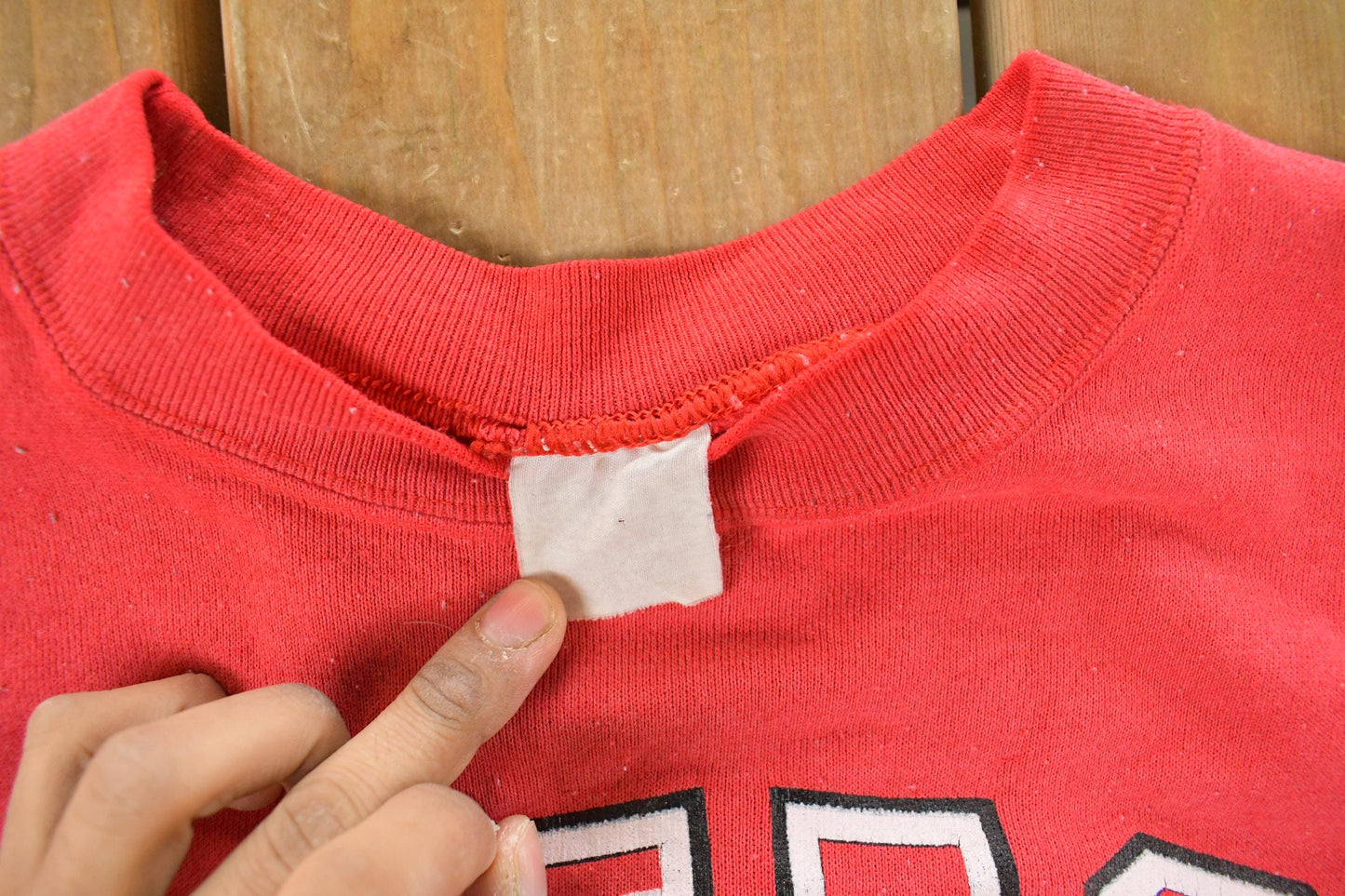 Vintage 1990s Ohio State Buckeyes Short Sleeve Crewneck Sweatshirt Men's Small from propervintagecanada