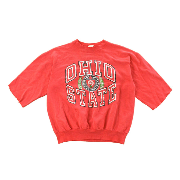 Vintage 1990s Ohio State Buckeyes Short Sleeve Crewneck Sweatshirt Men's Small from propervintagecanada