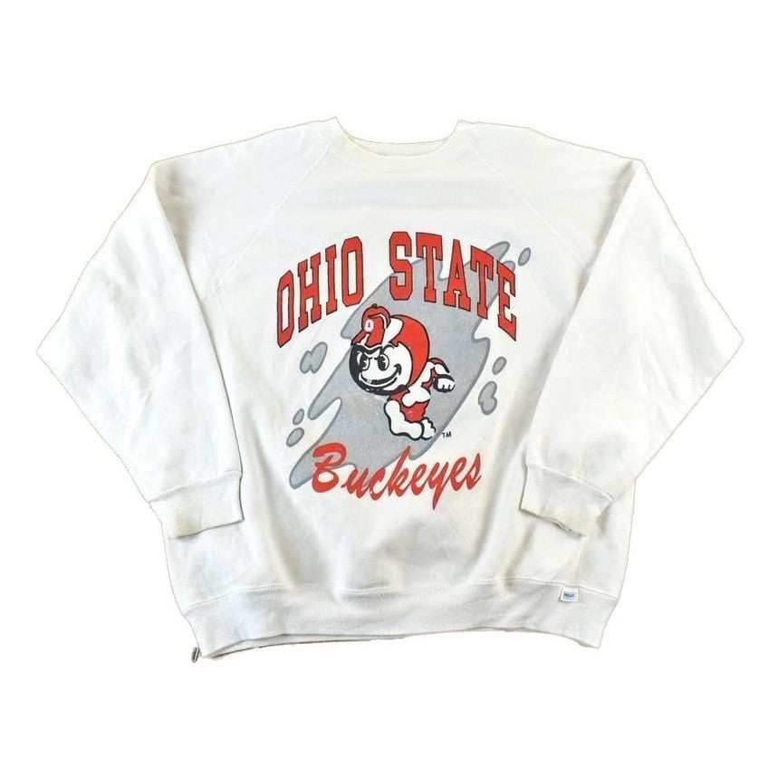 Vintage 1990s Ohio State Buckeyes University Crewneck Men's XL from propervintagecanada