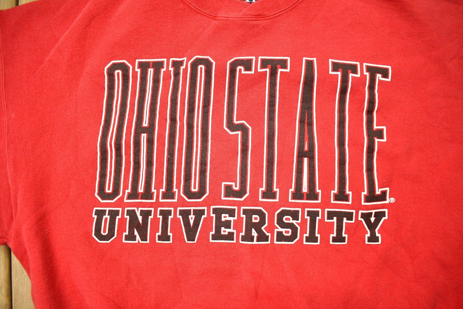 Vintage 1990s Ohio State University Buckeyes Collegiate Crewneck Men's XL from propervintagecanada