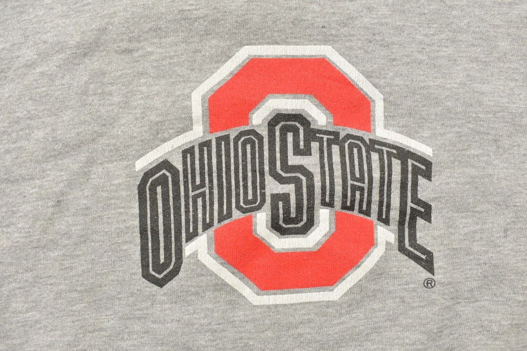 Vintage 1990s Ohio State University Buckeyes Collegiate Starter Crewneck Men's 2XL from propervintagecanada
