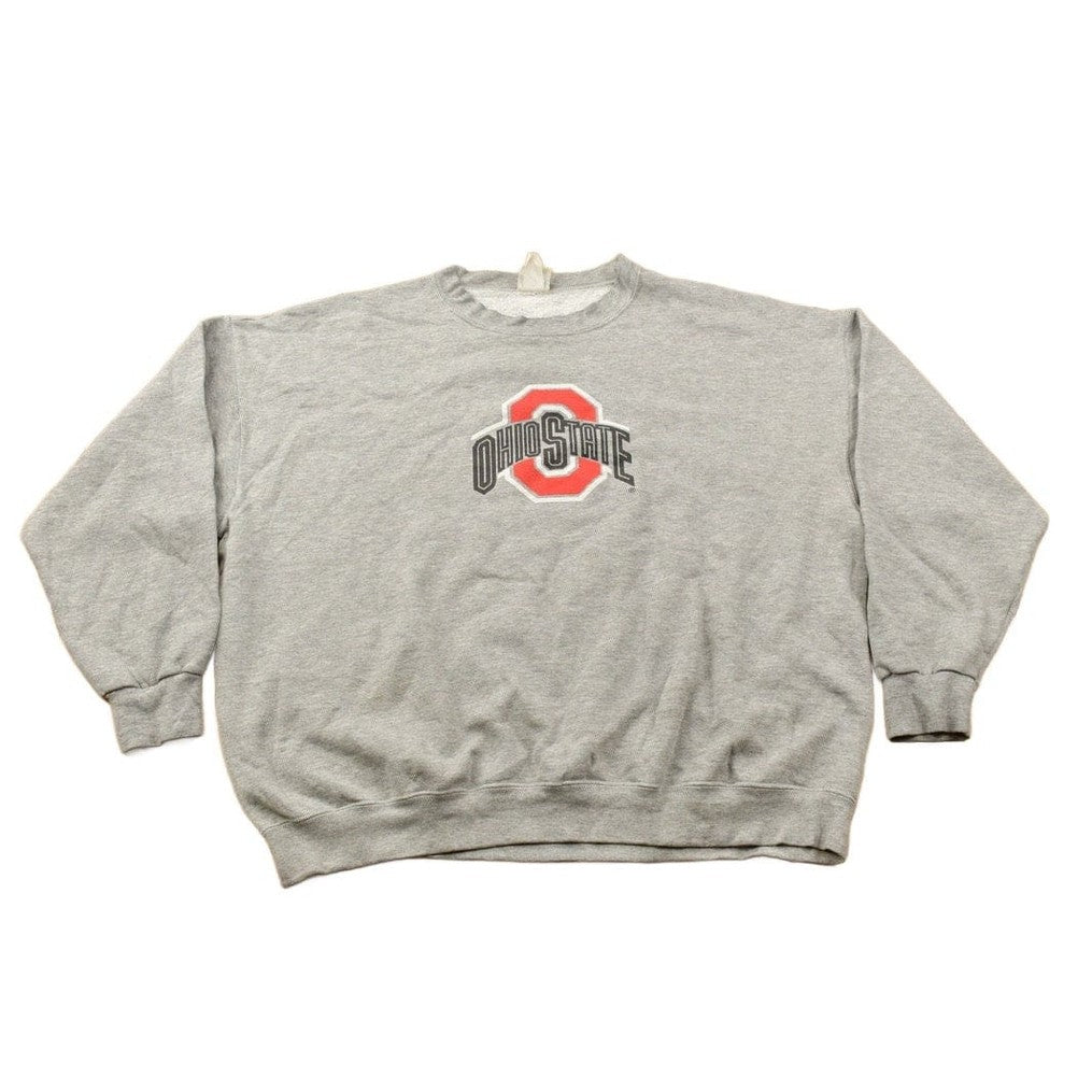 Vintage 1990s Ohio State University Buckeyes Collegiate Starter Crewneck Men's 2XL from propervintagecanada