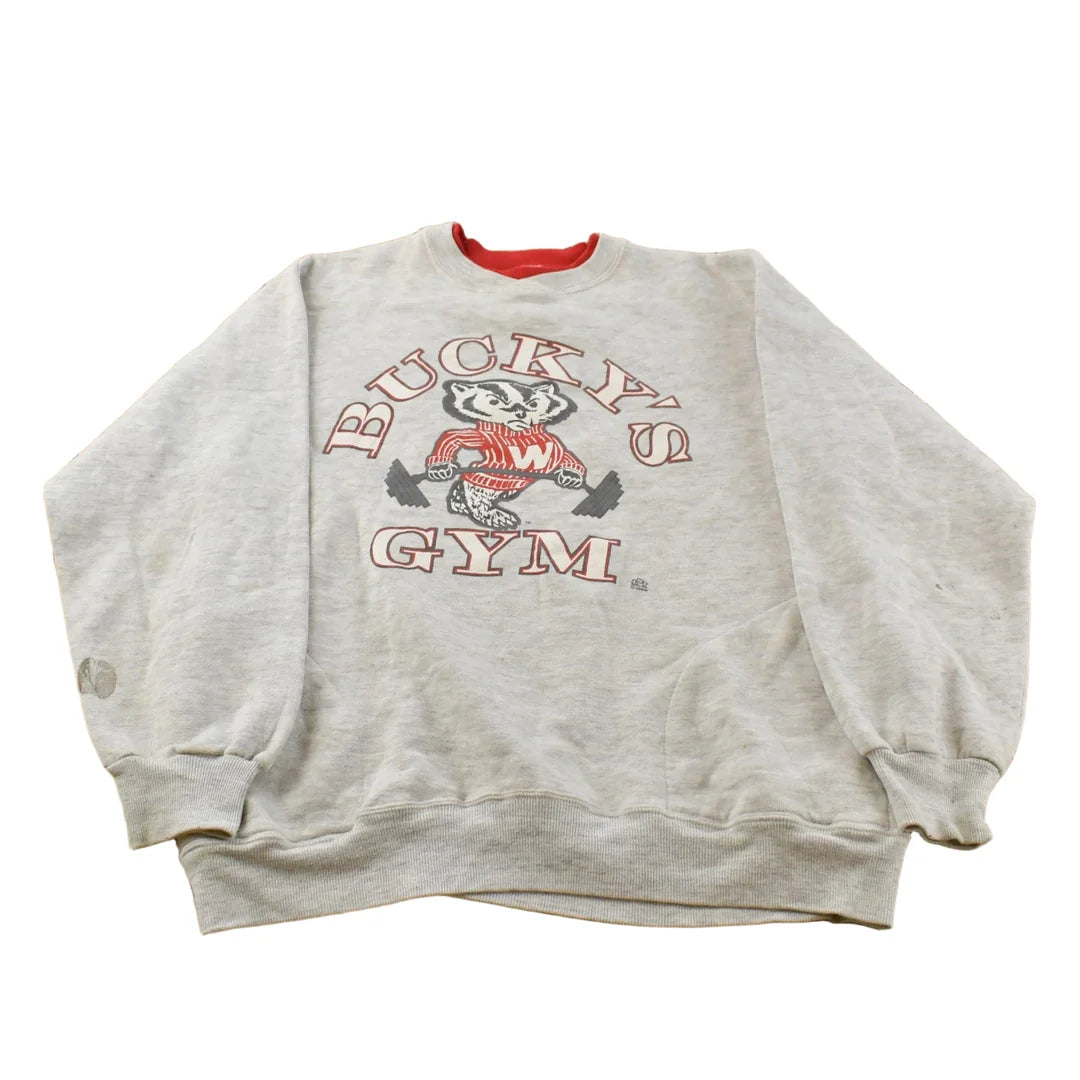 Vintage 1990s Ohio State University Buckeyes Gym Crewneck Sweatshirt Men's M from propervintagecanada