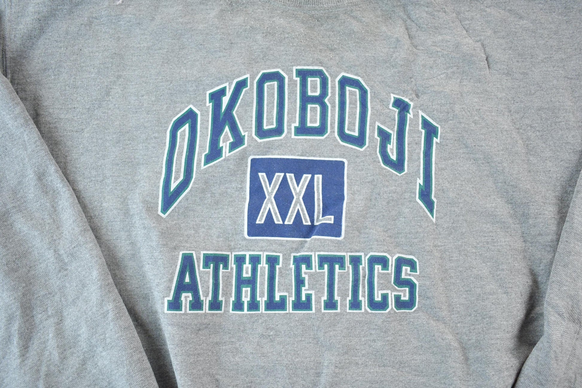 Vintage 1990s Okoboji Collegiate Crewneck Men's XL from propervintagecanada