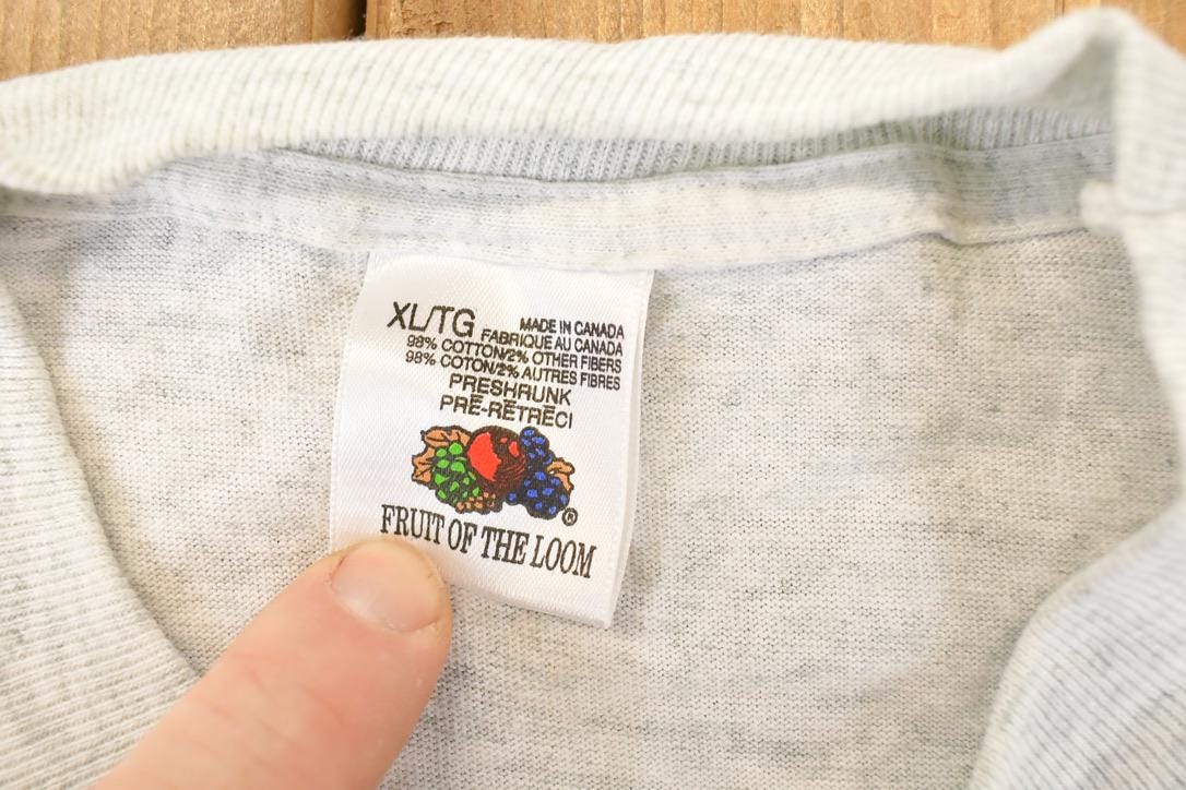 Vintage 1990s Old Mill Camp Nature Woman Souvenir T-Shirt Women's XL from propervintagecanada