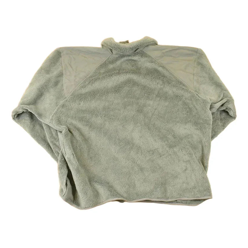 Vintage 1990s Olive Military Fleece Outdoorsman Sweater Men's XL from propervintagecanada