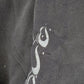 Vintage 1990s Orange Choppers Graphic Print Hoodie Sweatshirt Men's L from propervintagecanada