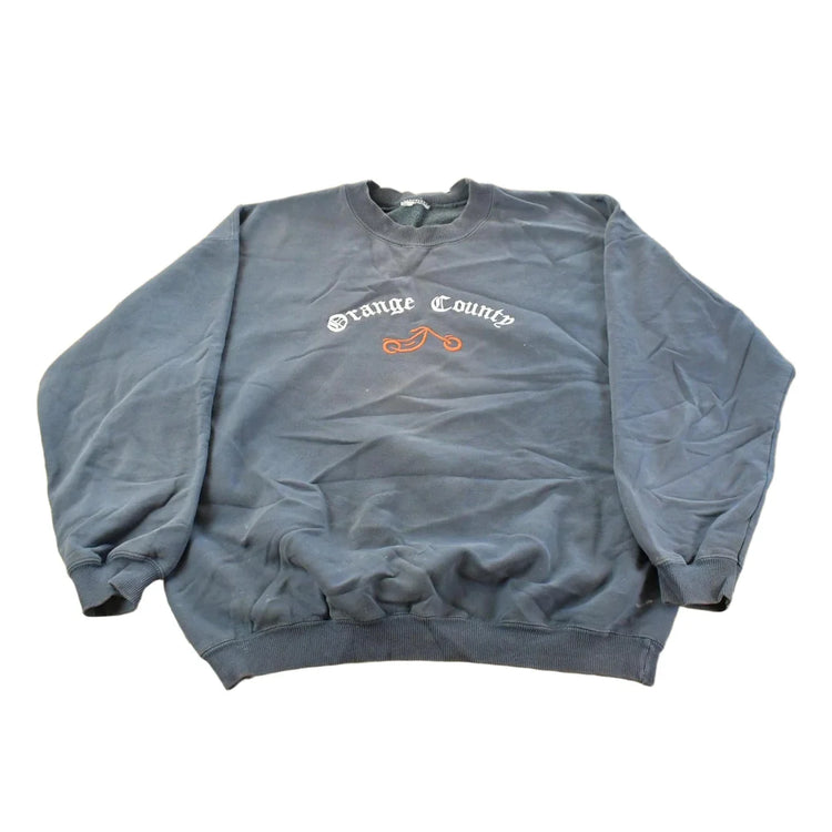 Vintage 1990s Orange County Choppers Biker Crewneck Sweatshirt Men's Large from propervintagecanada
