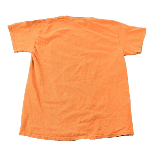 Vintage 1990s Orange Souvenir Arizona USA Feather and Bead Horse Travel T-Shirt Men's Small from propervintagecanada