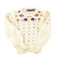Vintage 1990s Organically Grown Knit Crewneck Sweater Women&