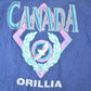 Vintage 1990s Orillia Canada Souvenir Single Stitch Graphic Print T-Shirt Made In Canada Men's XL from propervintagecanada