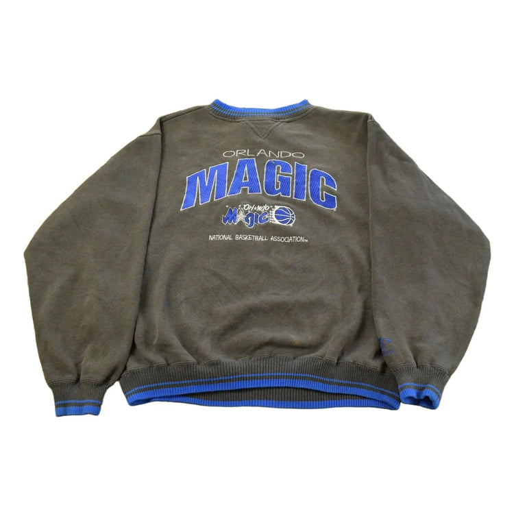 Vintage 1990s Orlando Magic Logo Athletic NBA Crewneck Sweatshirt Men's Large from propervintagecanada
