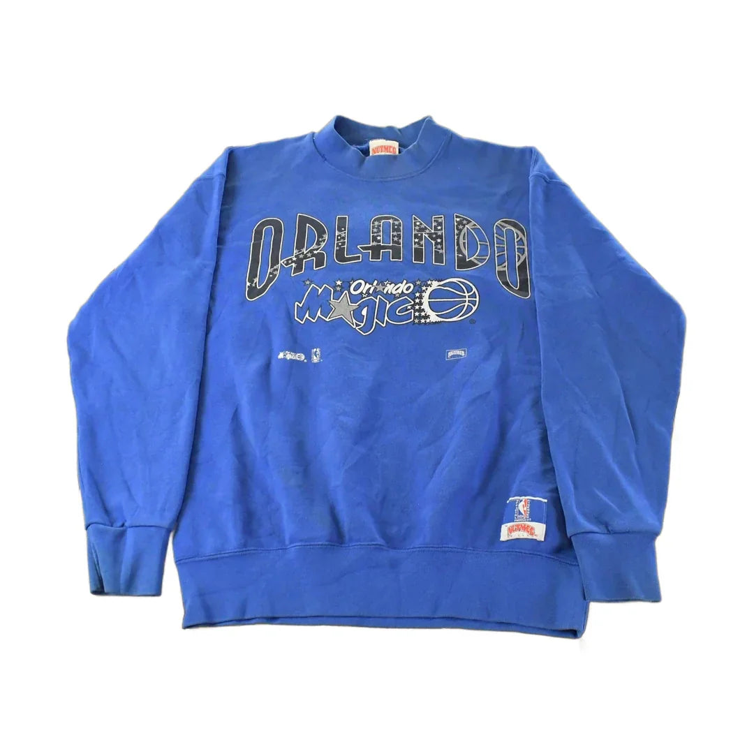 Vintage 1990s Orlando Magic Nutmeg Mills NBA Crewneck Sweatshirt Men's Large from propervintagecanada