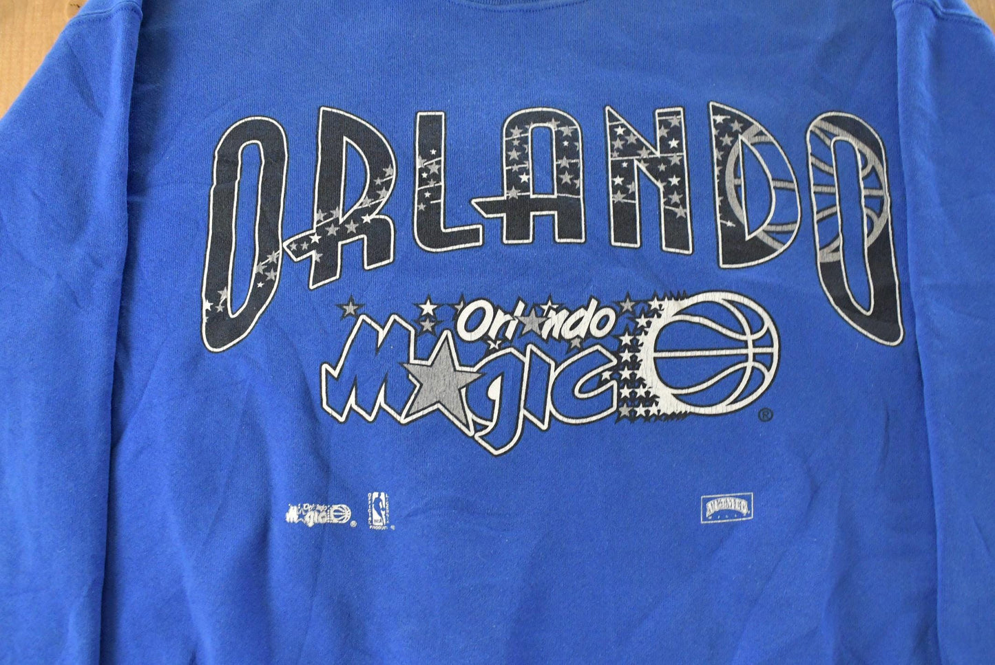 Vintage 1990s Orlando Magic Nutmeg Mills NBA Crewneck Sweatshirt Men's Large from propervintagecanada