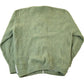 Vintage 1990s Orlon Canvas Knit Striped Zip Up Cardigan Sweater Mens L from propervintagecanada