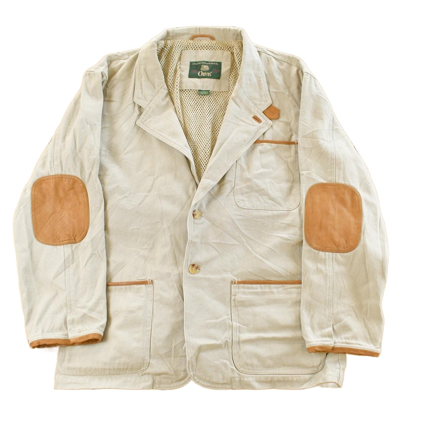 Vintage 1990s Orvis Blazer Jacket Men's XL from propervintagecanada