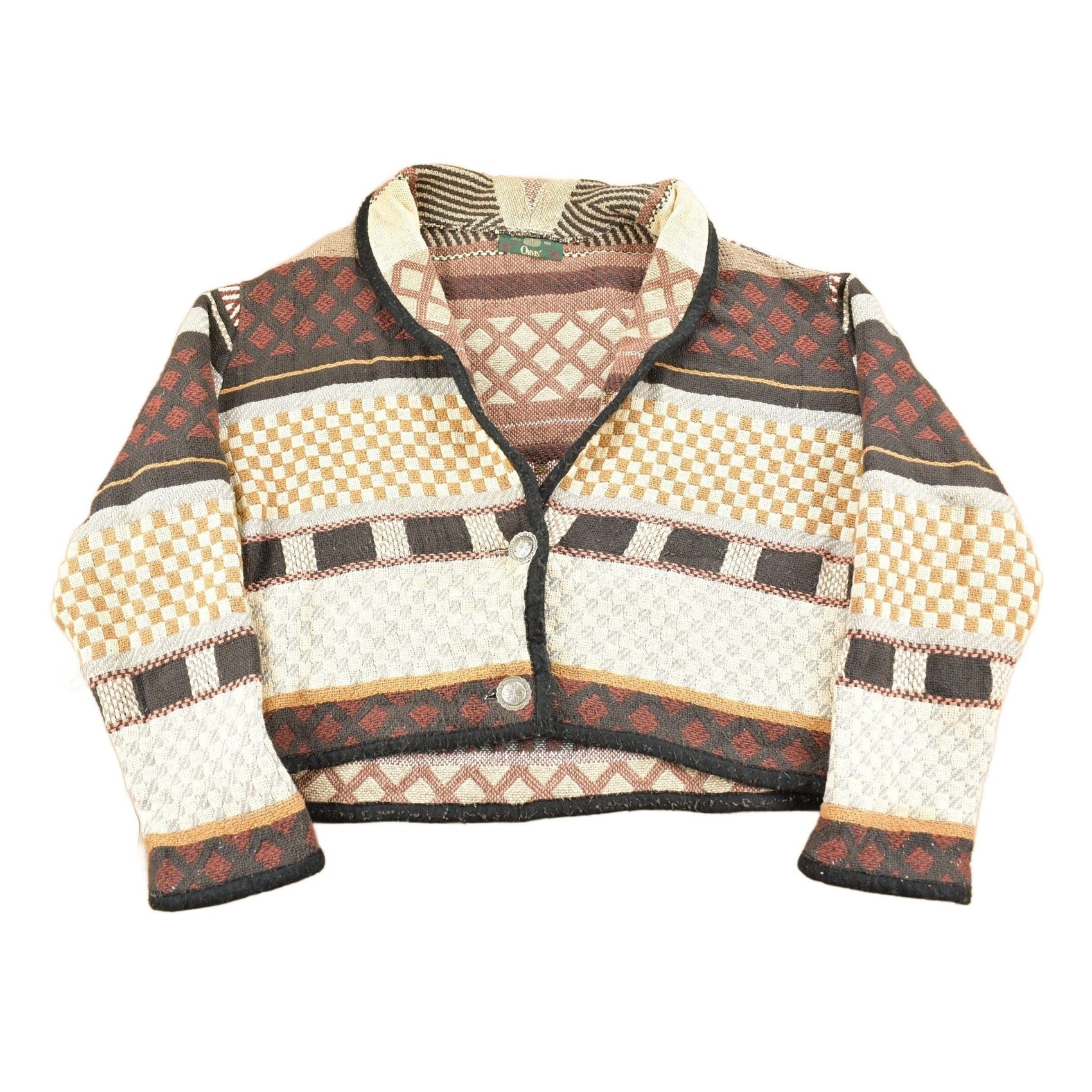 Vintage 1990s Orvis Button Up Carpet Jacket Men's Large from propervintagecanada