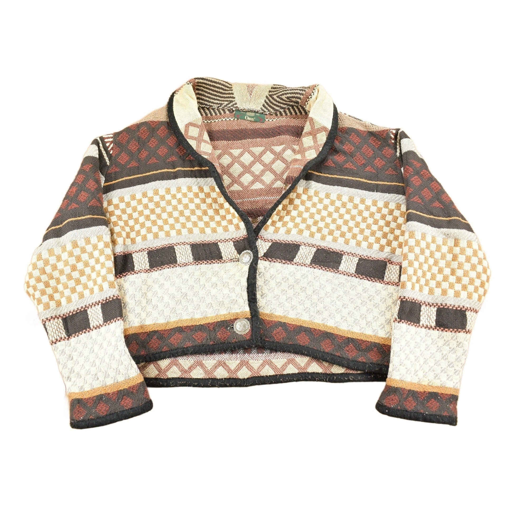 Vintage 1990s Orvis Button Up Carpet Jacket Men's Large from propervintagecanada