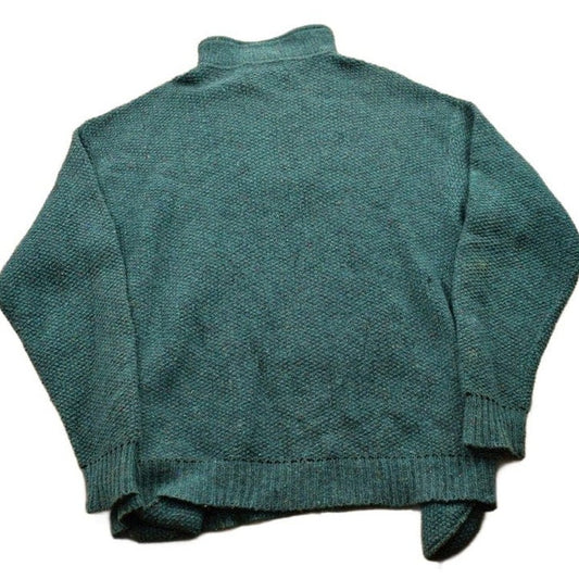 Vintage 1990s Orvis Knitted Quarter Zip Sweater Men's Medium from propervintagecanada