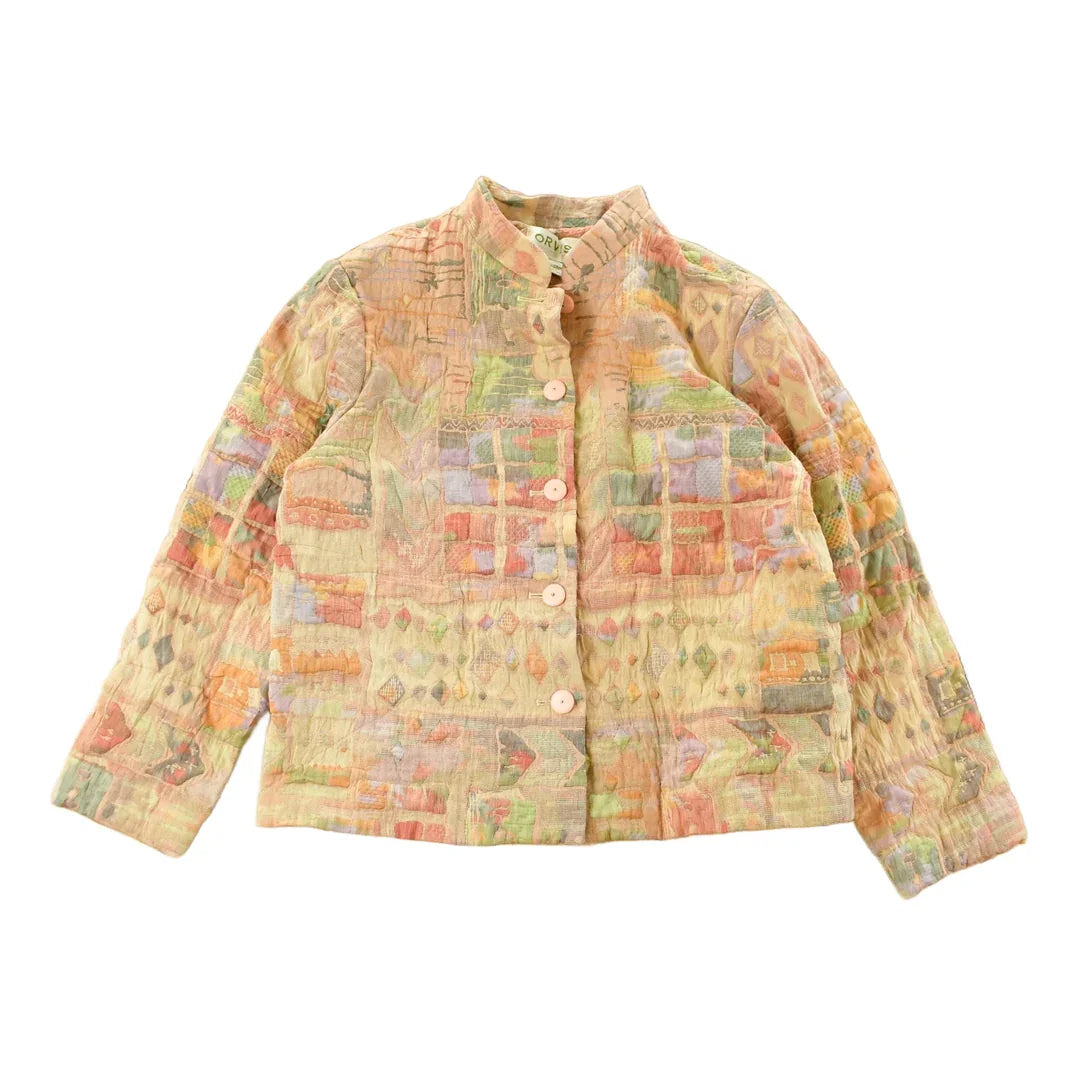 Vintage 1990s Orvis Tapestry Abstract Pattern Women's Small from propervintagecanada