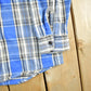Vintage 1990s OshKosh B'Gosh Plaid Flannel Button Up Shirt Men's XL from propervintagecanada