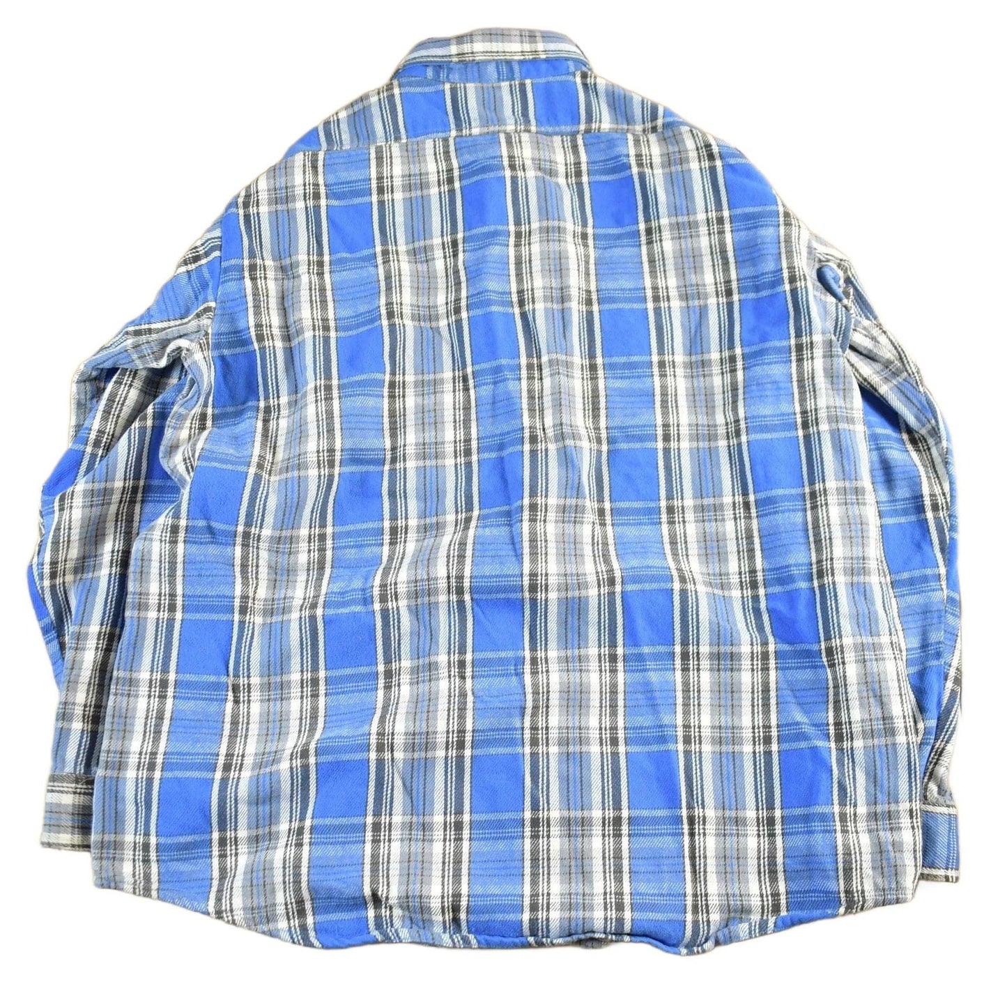 Vintage 1990s OshKosh B'Gosh Plaid Flannel Button Up Shirt Men's XL from propervintagecanada