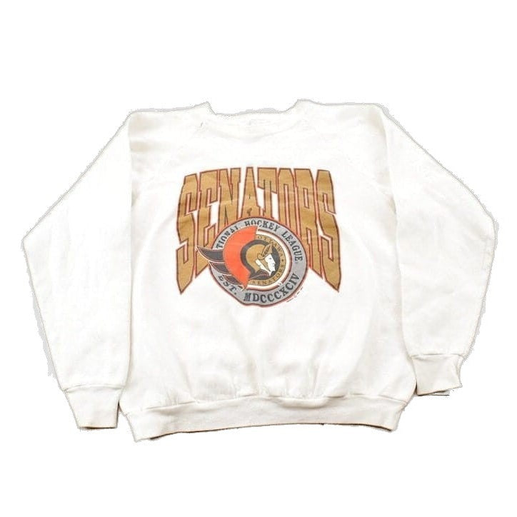 Vintage 1990s Ottawa Senators NHL Sweater Men's Medium from propervintagecanada