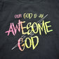 Vintage 1990s Our God is an Awesome God Crewneck Sweatshirt Made In USA Jerzees Men's M from propervintagecanada