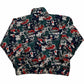Vintage 1990s Out Brook 100% Silk All Over Print Full Zip Windbreaker Women's Large from propervintagecanada