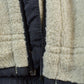 Vintage 1990s Outersport Zip Up Beige Fleece Sweater Men's L from propervintagecanada
