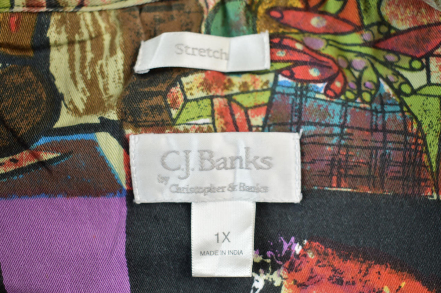 Vintage 1990s Pablo Picasso All Over Print Twill Jacket Women's XL from propervintagecanada
