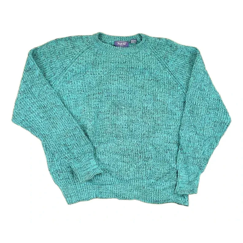 Vintage 1990s Pacific Club Knit Sweater Men's L from propervintagecanada