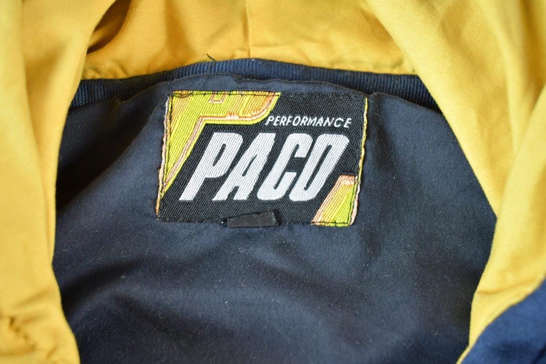 Vintage 1990s Paco Performance Hoodie Sweatshirt Mens XL from propervintagecanada