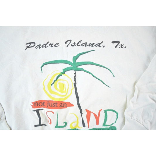 Vintage 1990s Padre Island Texas Crewneck Sweatshirt Mens M from propervintagecanada