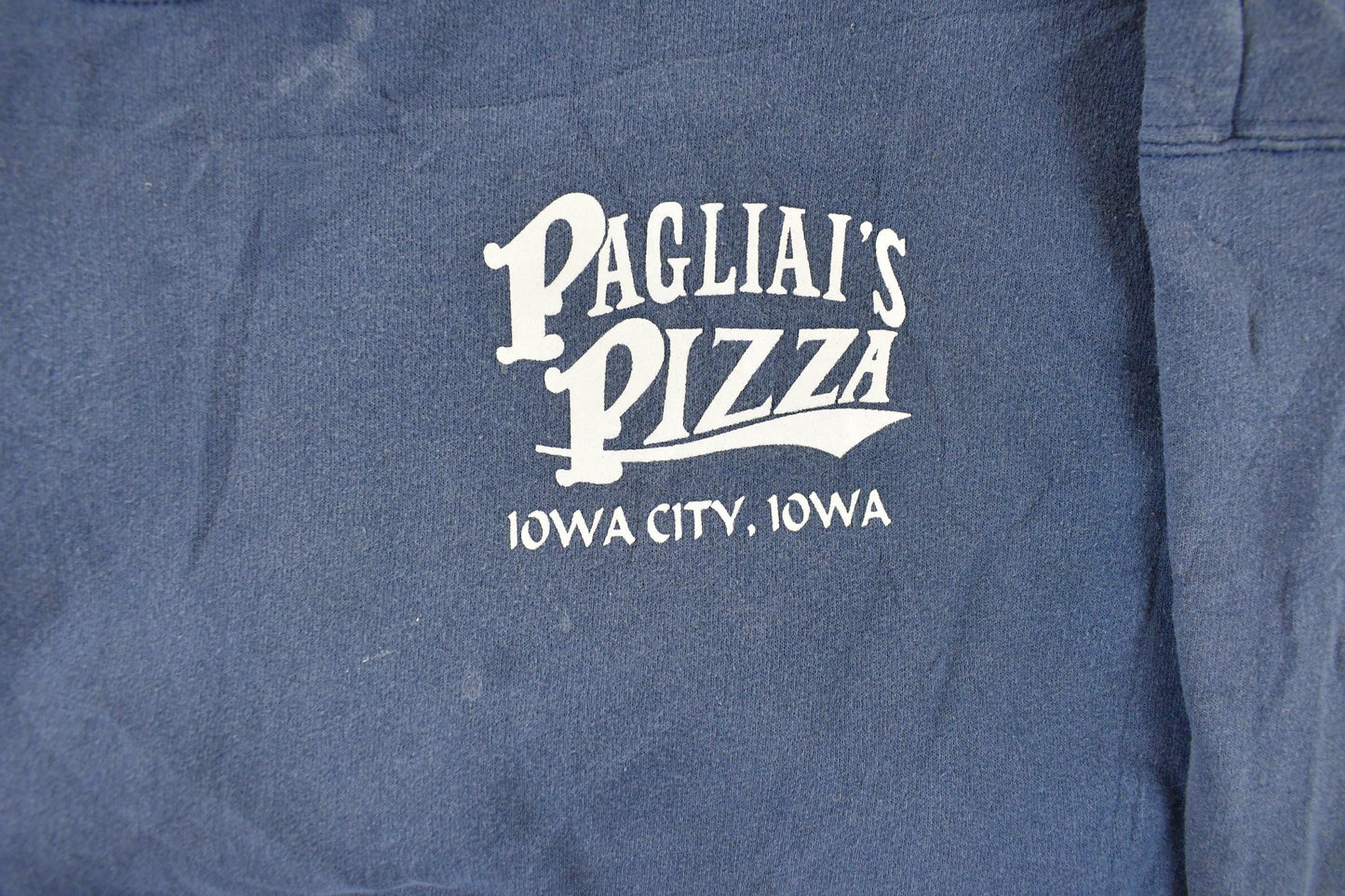 Vintage 1990s Pagliai's Pizza Promo Crewneck Sweatshirt Men's L from propervintagecanada