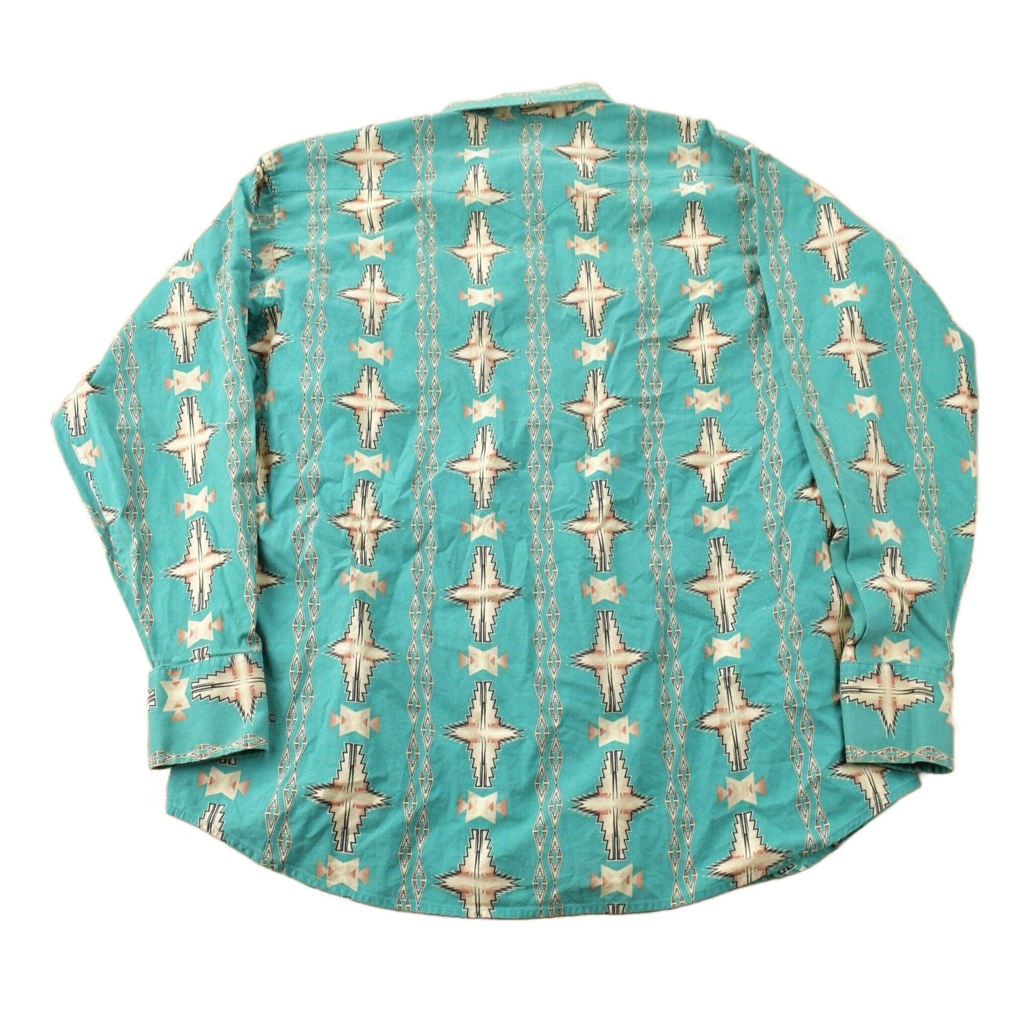 Vintage 1990s Pan Handle Slim South Western Cowboy Style Button Up Shirt Men's XL from propervintagecanada