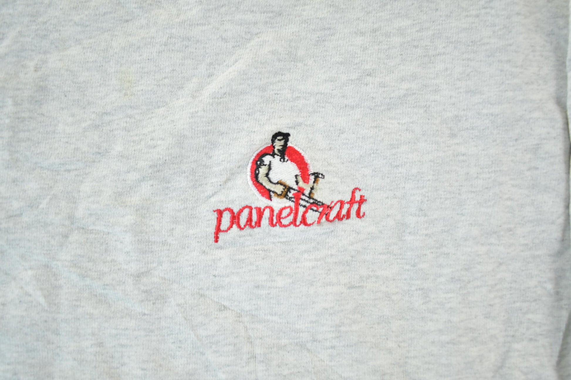 Vintage 1990s Panelcraft Workwear Crewneck Sweatshirt Men's XL from propervintagecanada
