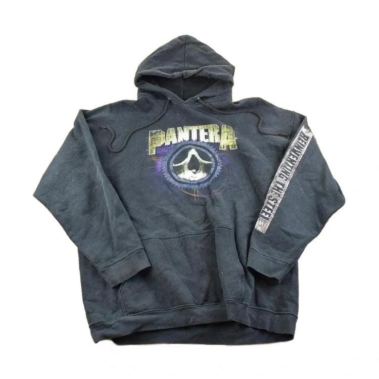 Vintage 1990s Pantera Reinventing The Steel Graphic Tour Hoodie Men's XL from propervintagecanada