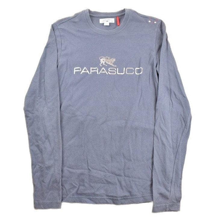 Vintage 1990s Parasuco Long Sleeve Graphic T-Shirt Men's Medium from propervintagecanada