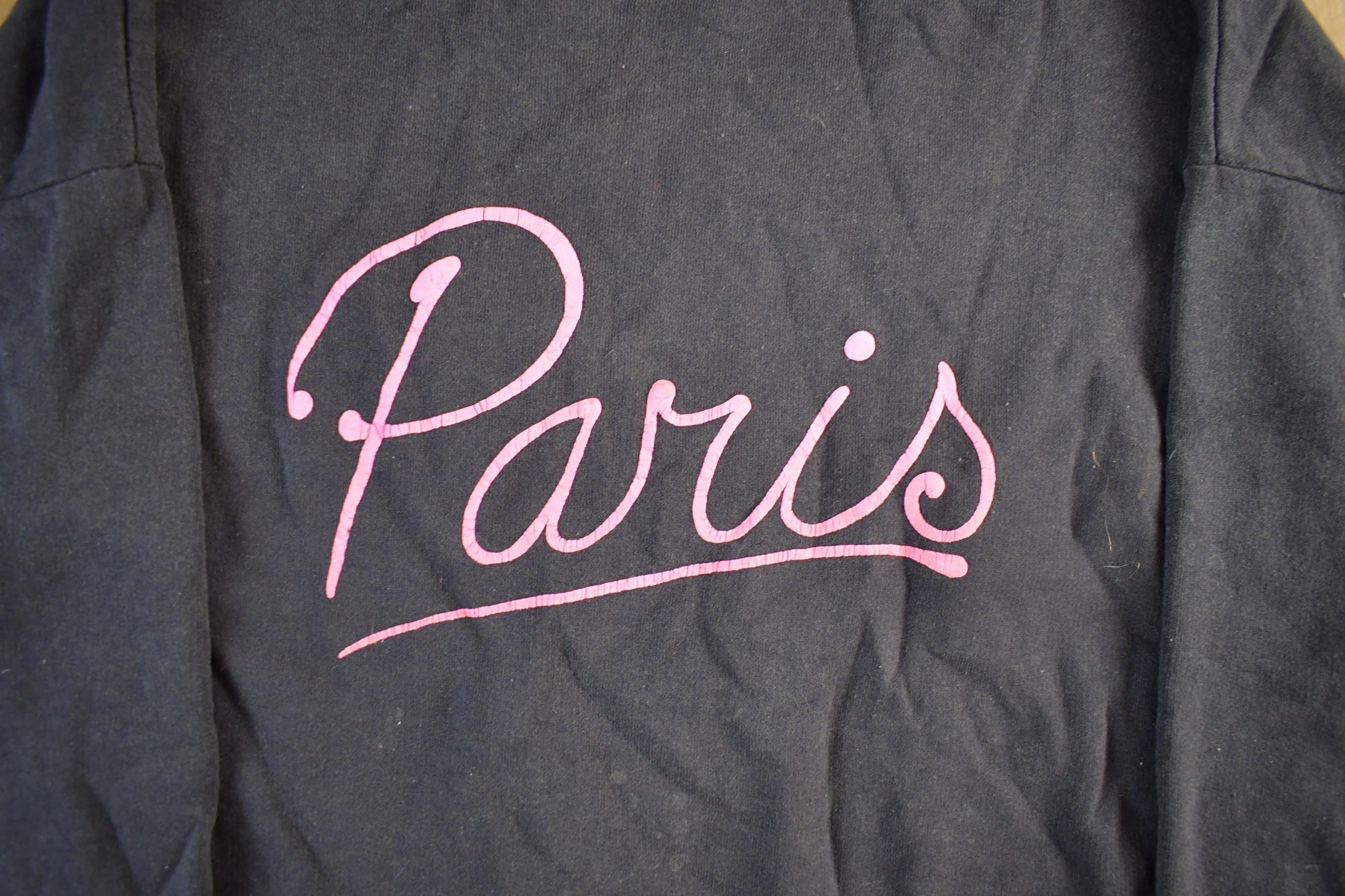 Vintage 1990s Paris Crewneck Sweatshirt Men's Large from propervintagecanada